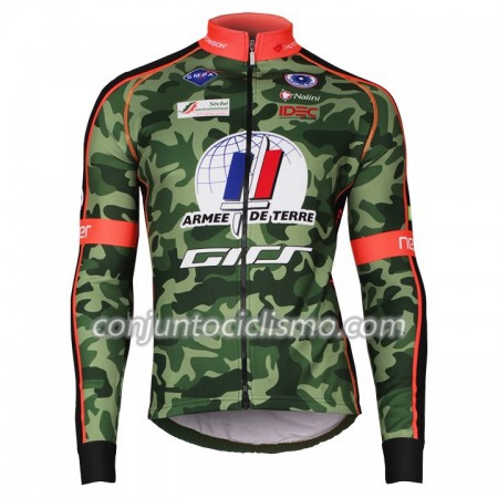 Maillot mangas largas 2018 Armee De Terre N001